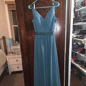 Azazie Leanna Bridesmaid Dress in Peacock